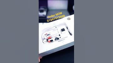 WIWU Crystal Transparent Wireless Mouse Gray Color #product #viral #auto #nice #shoppin #mouse #omg