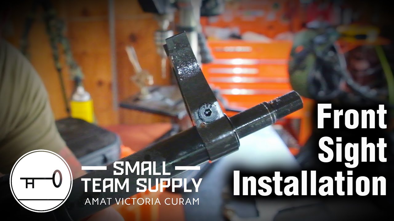 ARPK Front Sight Post Installation | Klein Machining | Small Team Supply