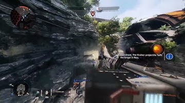Kraber no scope. (Titanfall 2 clip)