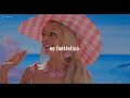 aqua  Barbie Girl/letra español (Película Barbie vídeo musical)