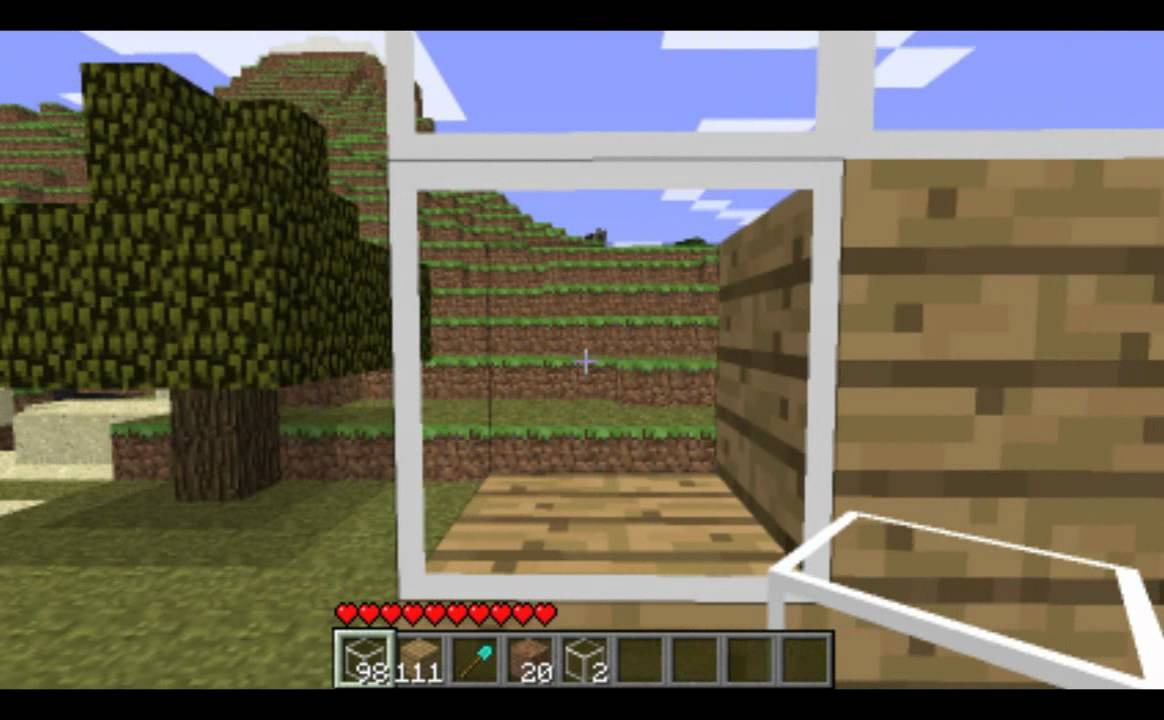 Minecraft: Clear Glass Texture Pack [Link in Description] (1.2.3) - YouTube