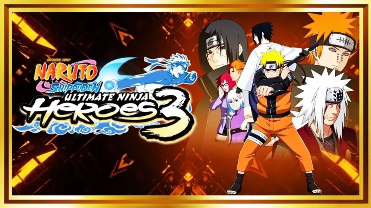 Naruto Shippuden Ultimate Ninja Heroes 3 - PSP - YouTube
