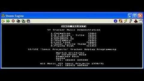 Thalamusic tune -Little Music Demo - Inner Circle (Atari ST)