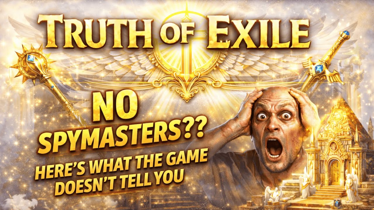 No Spymasters...?  + Other Vaal Temple Secrets