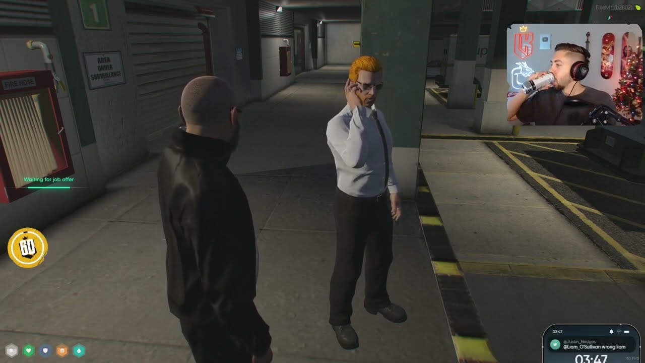 Самый неожиданный дуэт в NoPixel 4.0: мистер К. и парень с верстака.