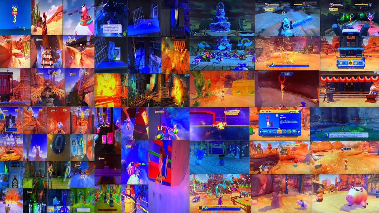 Disney Pixar Toy Story 3 The Video Game Full Walkthrough on the PS3