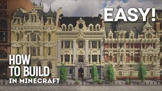 Minecraft: How To build a Victorian House In Minecraft Tutorial