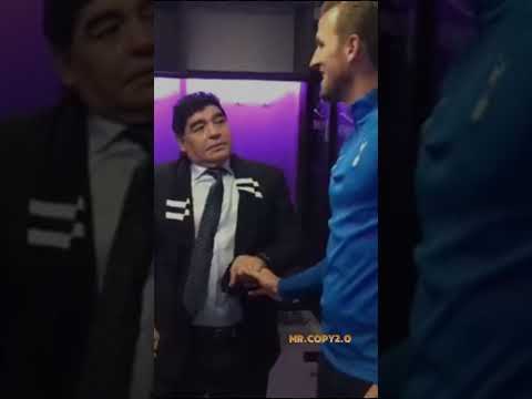 Maradona teaching Kane