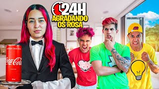 24 HORAS AGRADANDO OS ROSA *deu ruim ?