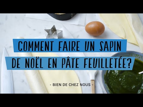 Vidéo: Comment Faire Un Sapin De Noël à Partir De Pâte Feuilletée Pour Le Nouvel An