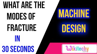 What are the modes of fracture  | Machine Design Interview Questions and Answers