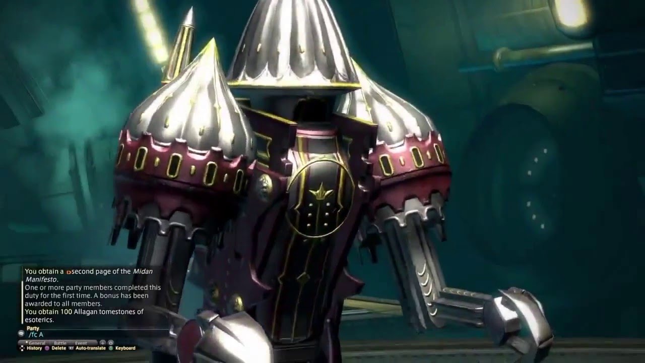 FFXIV Alexander Savage Floor 6 Paladin POV