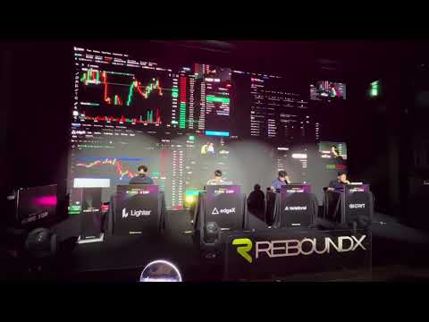 Trading competition in Korea (at Korea blockchain week 2025)