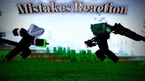 Reacting to "Mistakes" A Minecraft Music Video By ZNathan Animations