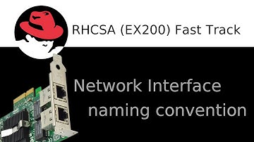 Network Interface naming convention in Red Hat 7