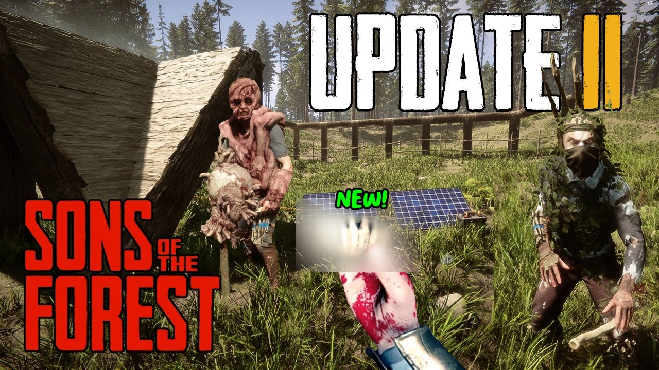 Sons of the Forest Patch 09 - New Cannibal Type, Fixes & Improvements - EIP  Gaming