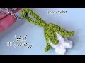 Easy Crochet Key Chain Dahlia Flower Shape Dahlia Flower Key Chain Crochet Yoyo Crochet