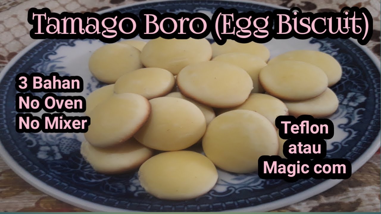 Tamago Boro Egg Biscuit Youtube