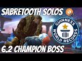 Sabretooth SOLOS 6.2 Champion In LESS THAN 90 SECONDS!!!