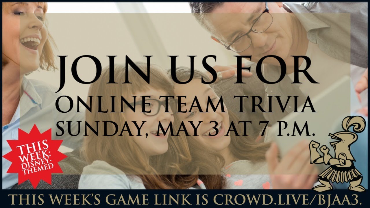 Online Team Trivia - Week 6 - Disney-Themed 