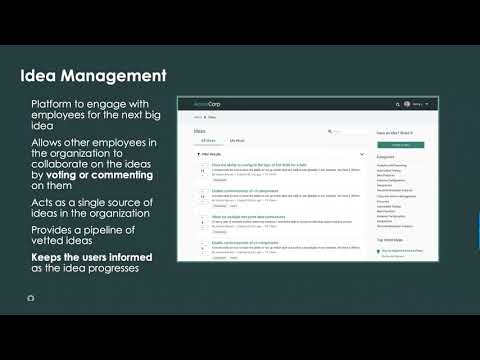 ITBM Office Hour 19 - Ideation Portal – Best Practices - Overview