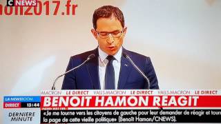 Soutien De Manuel Valls À Emmanuel Macron: Benoît Hamon Dénonce Un 