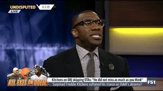 UNDISPUTED | Shannon Sharpe SURPRISED Freddie Kitchens softened his stance on Odell's absence