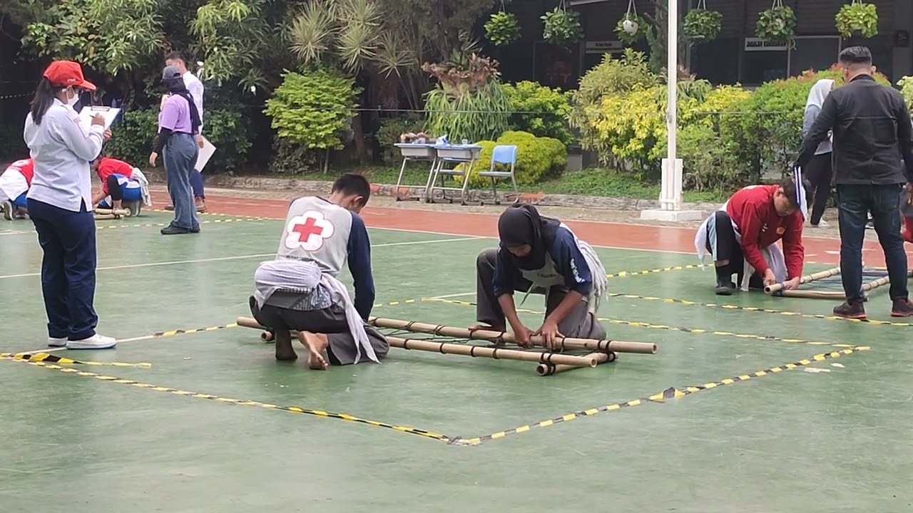 Lomba tandu campuran || SMKN 5 BEKASI