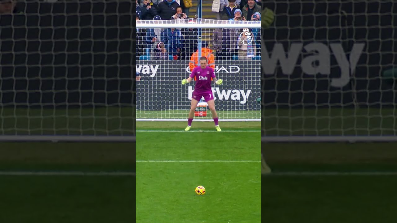 Pickford MIND GAMES To Save Haaland Penalty 