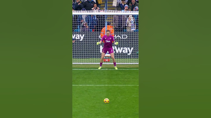 Pickford MIND GAMES obroniło rzut karny Haalanda ✋