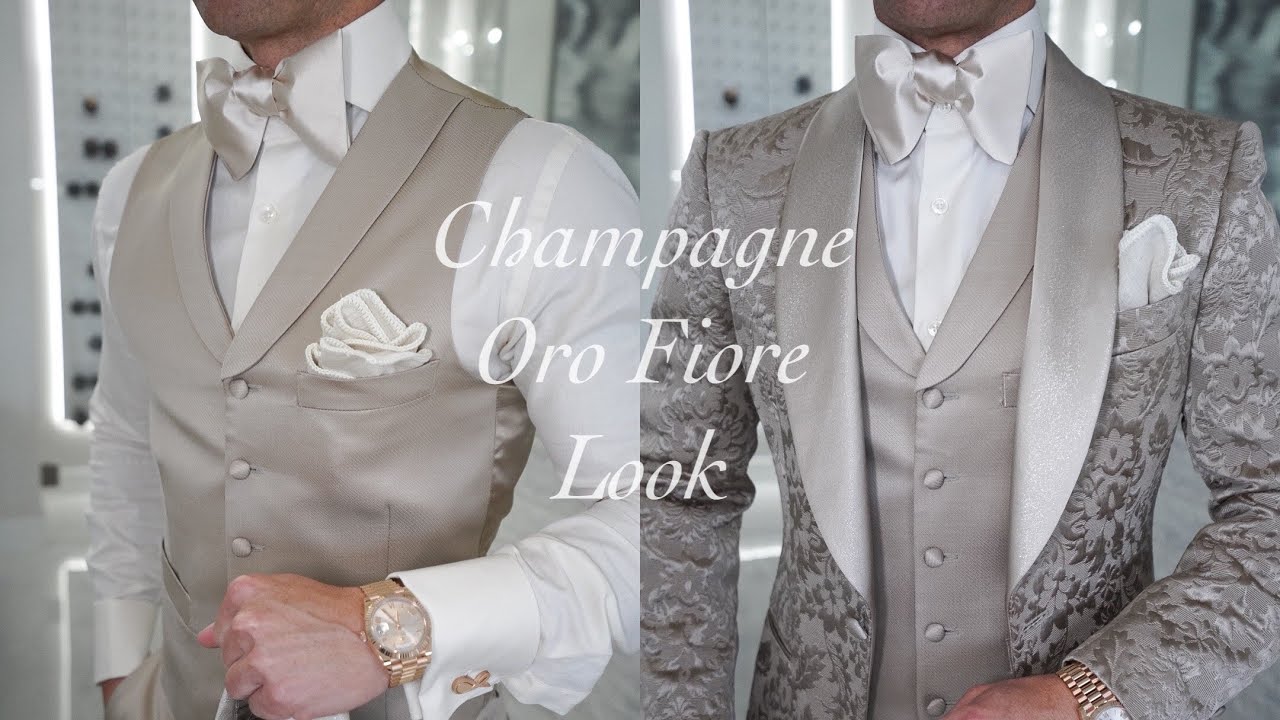 The Best Champagne Suit For The Bold Man | Wedding Suits | 