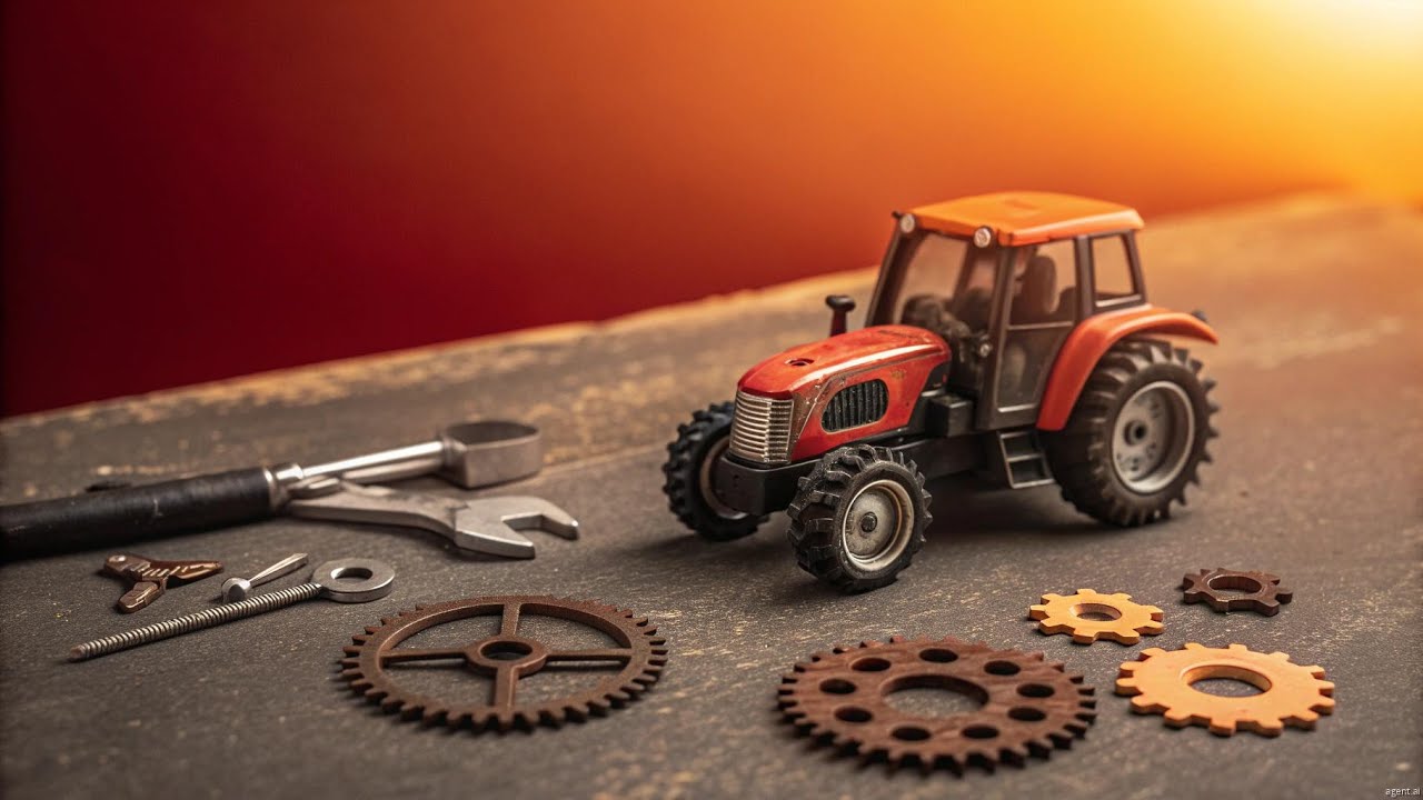 Проект небольшого трактора своими руками — просто и функционально!