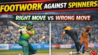 Cricket 26 Pro Controls Spin footwork Explained