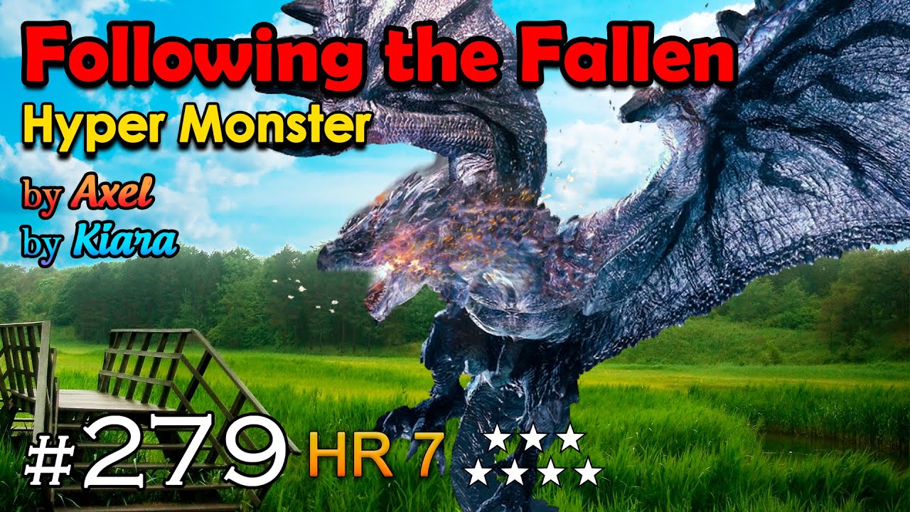 MHGU Chapter 279 HR 7 ★ FOLLOWING THE FALLEN Hyper Silver Rathalos Hunt ...