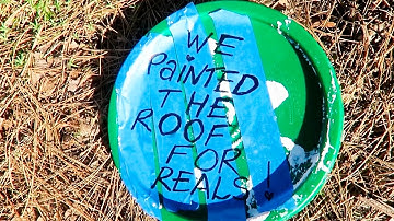 #25 SKOOLIE BUS CONVERSION | ROOF PAINT (Second Coat)