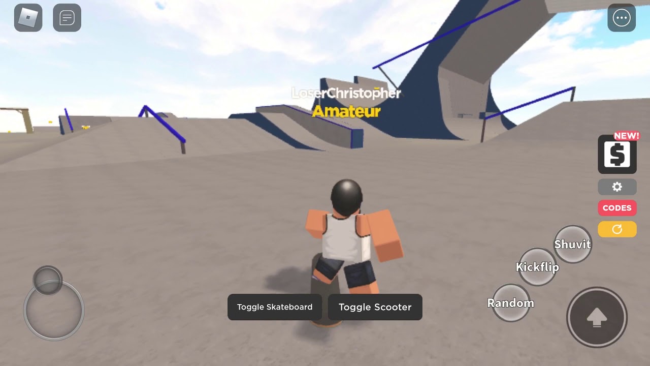 ice skating game in roblox