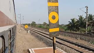 Train No 22156 Onboard Kolhapur Kalaburgi Intercity SuperfastExpress departing #Miraj,The best train