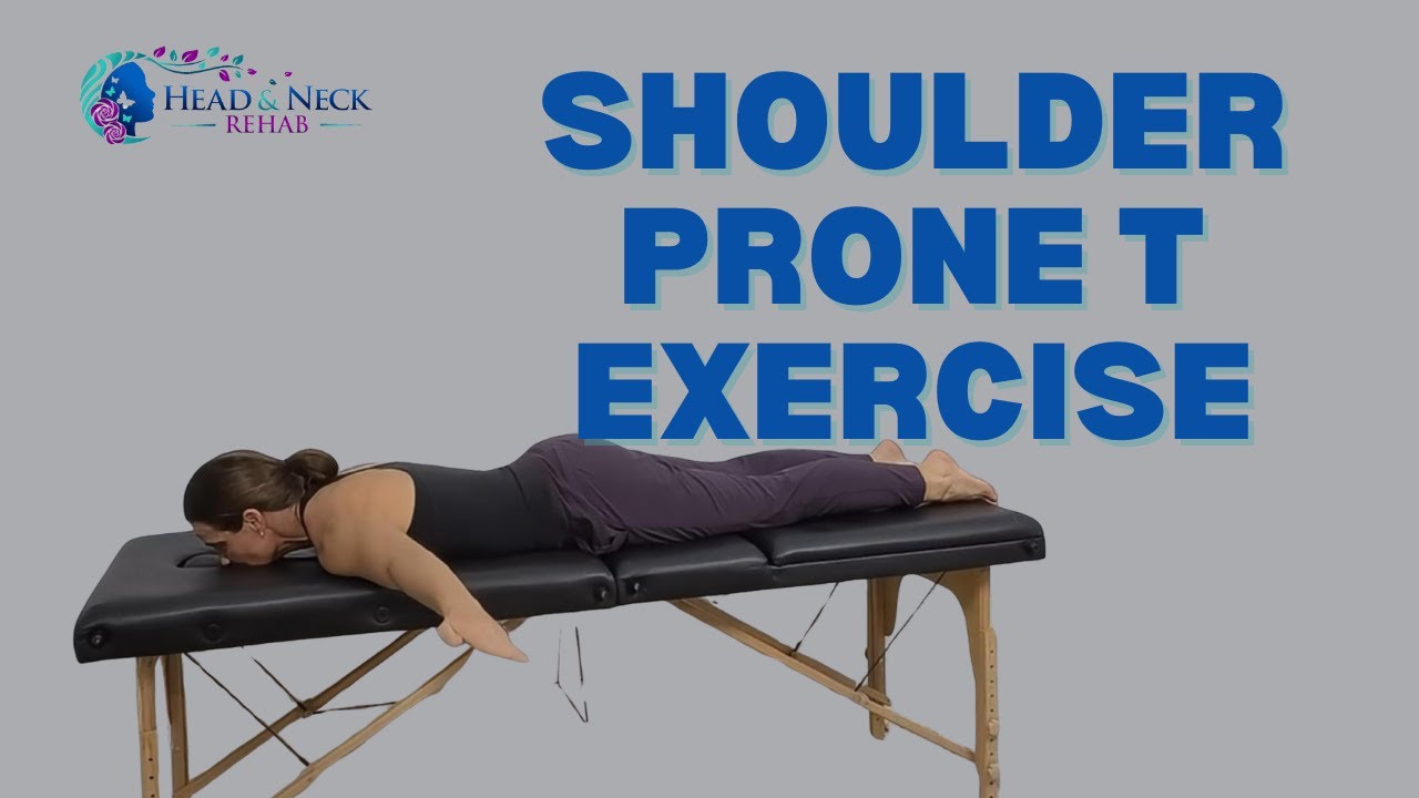 Shoulder Prone T Exercise