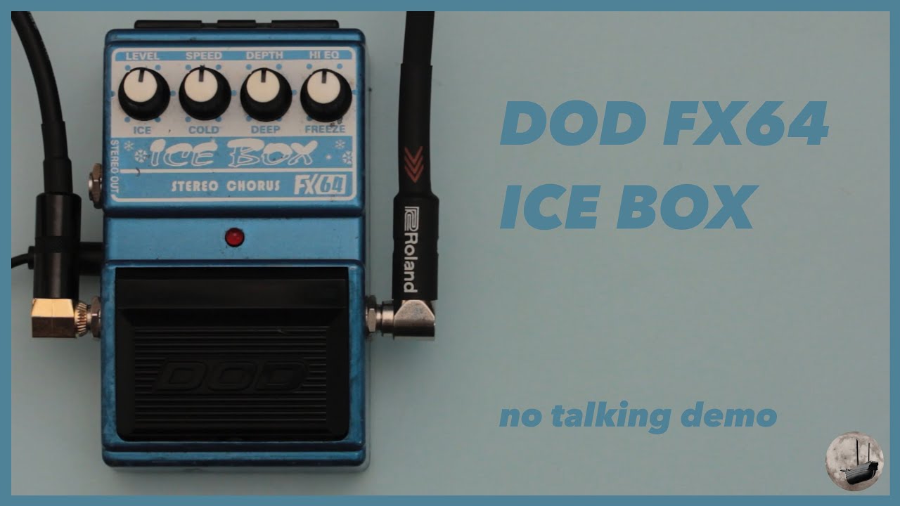 DOD FX64 ICE BOX コーラス USA製 Stereo Chorus