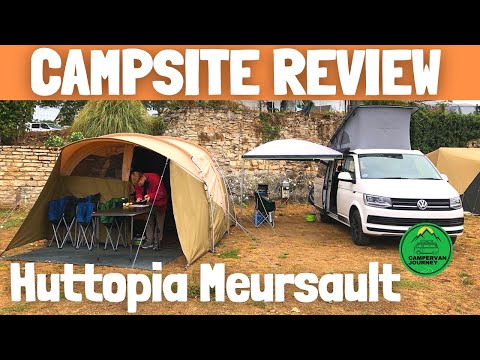 Huttopia Meursault Campsite Tour and Review - Burgundy Wine Region France