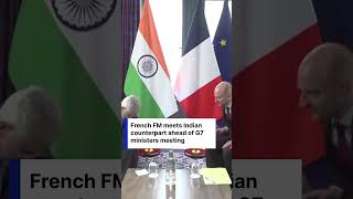 “THE FRANCE-INDIA AXIS”: Jaishankar and Barrot Meet Amid Global War Crisis | DRM News | AC1C