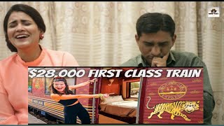 Pakistani Reacts to WE BOARDED INDIA’S $28,000 LUXURY TRAIN (Maharajas' Express 7 day journey)
