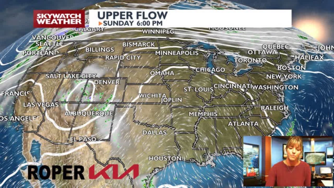 Warming up this weekend, then possible rain showers Monday? Here's what ...
