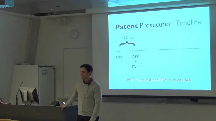 Peter Miller: Patents for Startups part 1