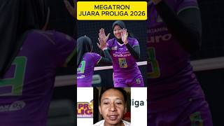 Megawati Bawa Pertamina Enduro Juara Proliga 2026
