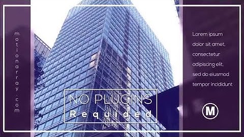 Corporate Slideshow After Effects Templates