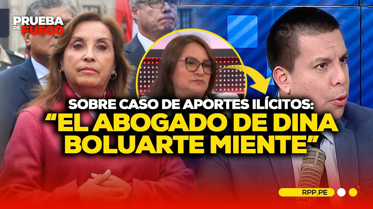 Abogado de Dina Boluarte miente sobre caso de aportes ilícitos, afirma Maritza Sánchez 