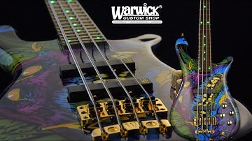 Warwick Custom Shop Masterbuilt - Streamer Stage II - "Hongo" Artwork Finish #17-3685