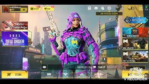 The best QXR Gunsmith Build - New MP7 Smg Gunsmith COD (Mobile Call of duty Mobile)