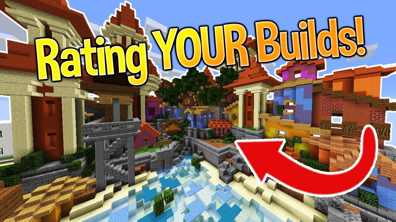 Minecraft: Rating YOUR Builds! #1 - YouTube